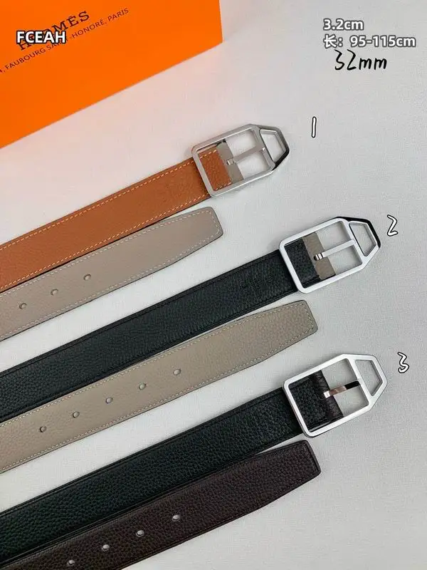 Hermes belt 32mmX95-115cm 8L43